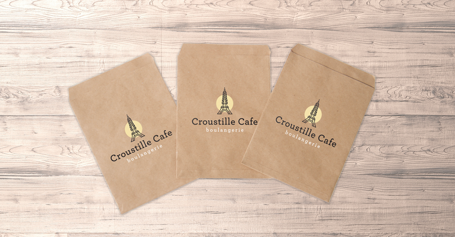 Croutille cafe bread bags