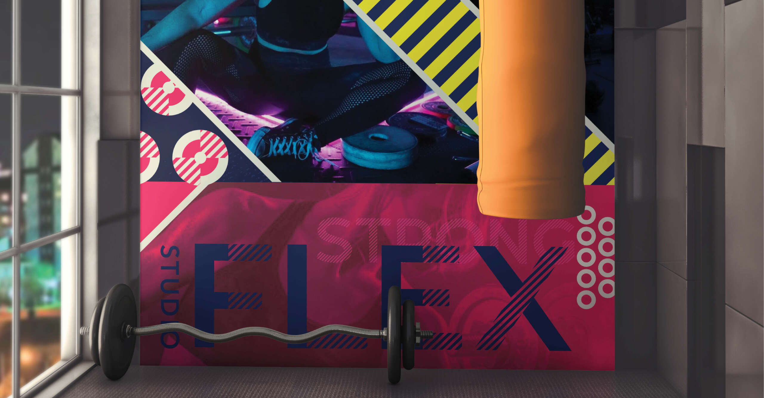 Studio Flex wall decal