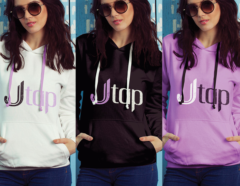 JTAP logo on sweatshirt